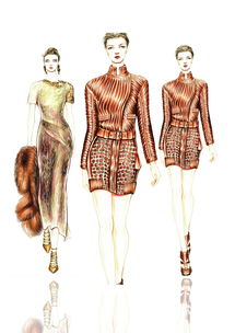 野生國際 國慶 周末班 馬克筆服裝效果圖綜合技法 marker illustration 精品課程,火熱預(yù)約報(bào)名中